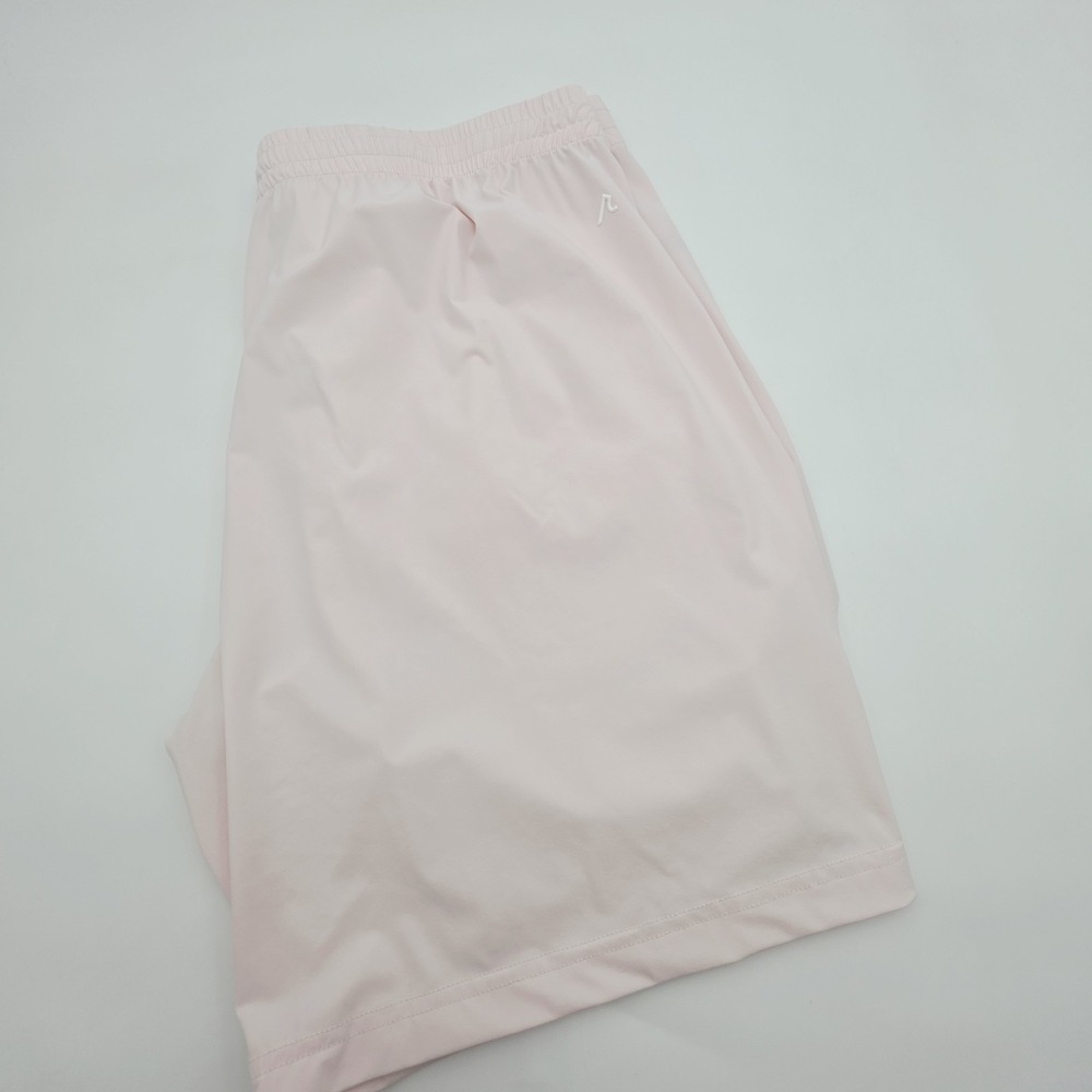Redvanly Byron Performance Shorts Men's L Petal Pink Athletic Tennis Drawstring